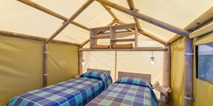 Luxuscamping - Terrasse - Venetien - Le Palme Camping Le Palme Camping - Tent