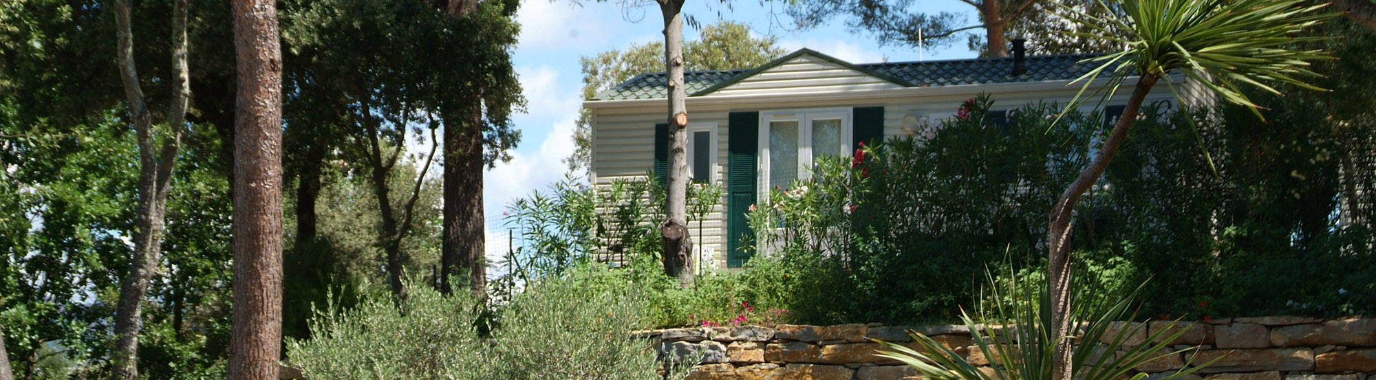 Hébergement glamping - Mobilhome 2 CHAMBRES COTTAGE auf Douce Quiétude