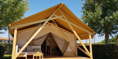 Luxuscamping - Kühlschrank - Caorle Lido Altanea (VE) - Camping Marelago Koala Zelt auf Camping Marelago