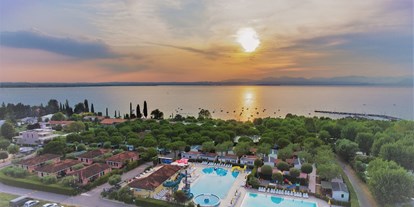 Luxuscamping - Heizung - Gardasee - Le Palme Camping Le Palme Camping - Mobilheim Lux