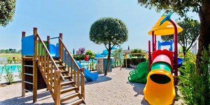 Luxuscamping - TV - Italien - Le Palme Camping Le Palme Camping - Mobilheim Lux