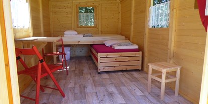 Luxuscamping - Tangerhütte - Inklusive Bettwäsche! - Family-Camp-Kellerwiehl Family-Camp-Kellerwiehl