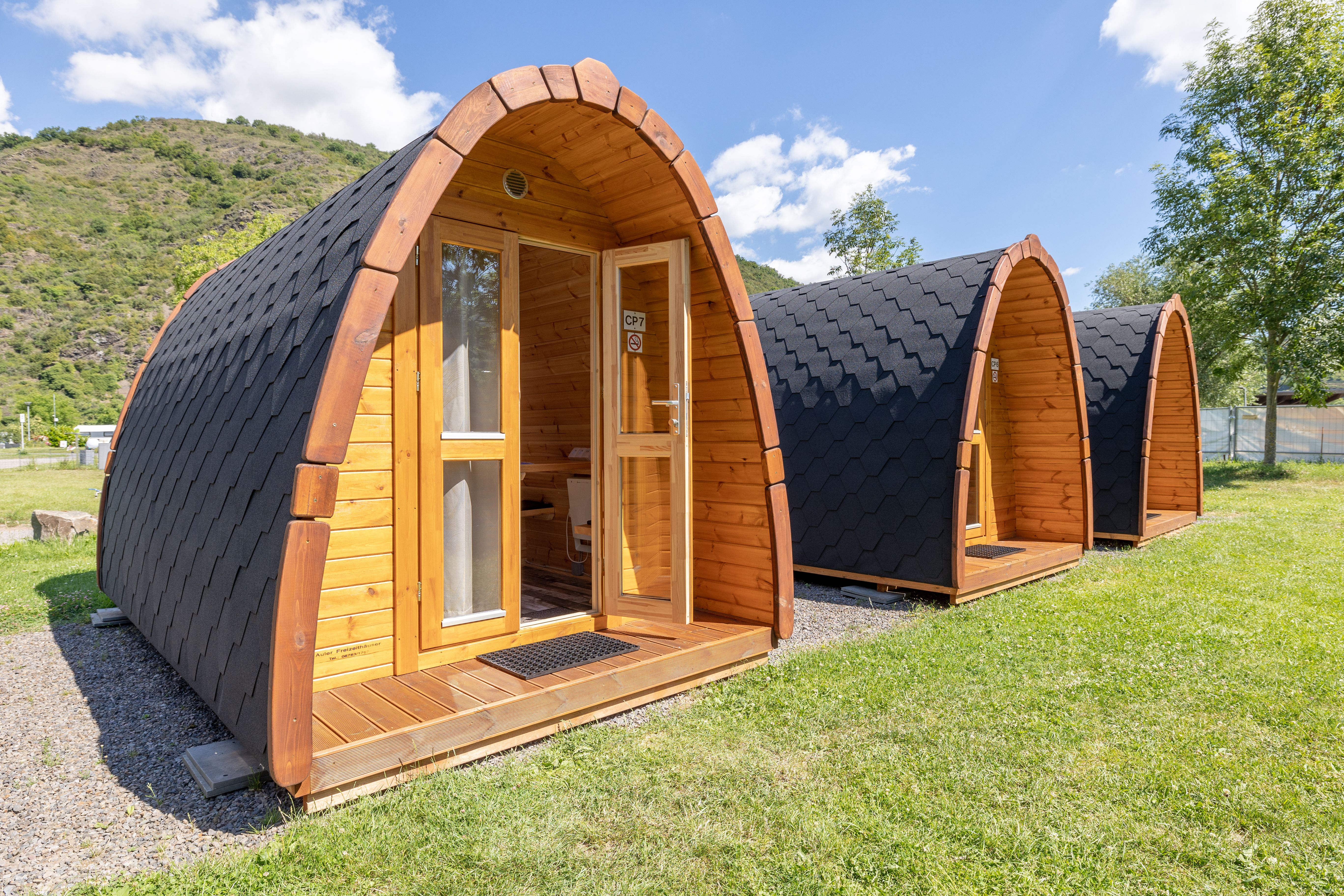 Camping de lujo - Campingplatz Mosel Islands