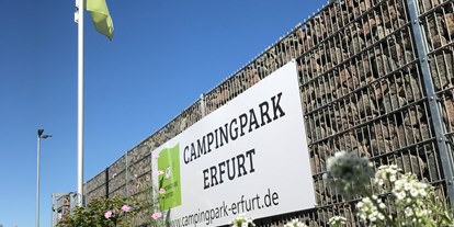 Luxuscamping - Terrasse - Thüringen Süd - Campingpark Erfurt Campingpark Erfurt