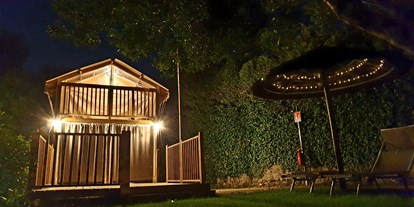 Luxuscamping - Art der Unterkunft: Lodgezelt - AIRLODGE ZELT NACHTS - Camping dei Fiori  Himmlisches Glamping 