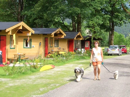Luxury camping - Austria - Campinghäuschen für 2-4 Personen am Grubhof - Grubhof Campinghäuschen auf Grubhof