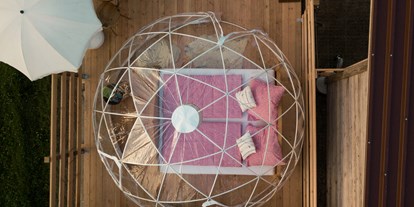 Luxuscamping - Art der Unterkunft: Lodgezelt - Lebenshof im Emmental Adventurly Bubble-Suite auf Lebenshof im Emmental