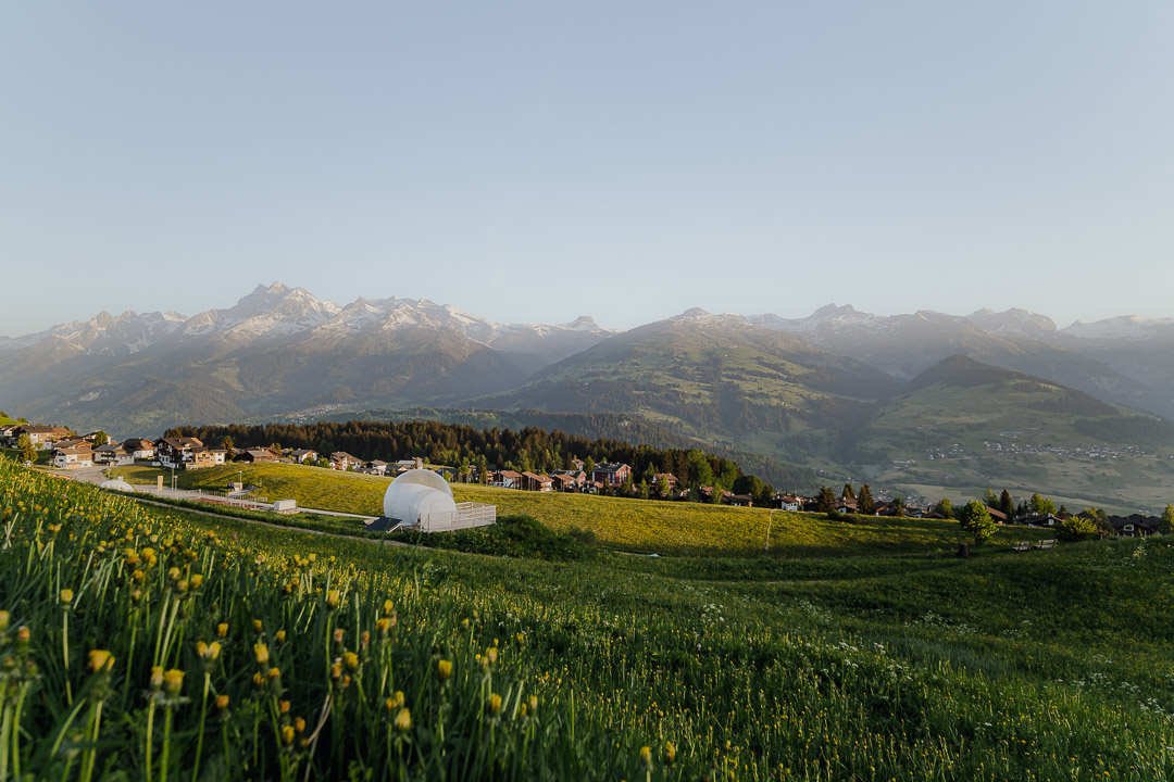 Luxuscamping: Adventurly Pop-up Glamping Obersaxen: Adventurly Bubble-Suite