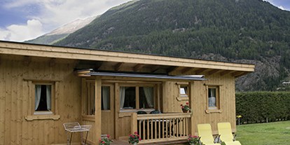 Luxuscamping - Dusche - PLZ 6444 (Österreich) - Camping Ötztal Alpine Lodges auf Camping Ötztal