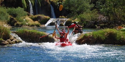 Luxuscamping - Kvarner - Kayaking - Plitvice Holiday Resort Tipis auf Plitvice Holiday Resort