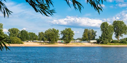 Luxuscamping - barrierefreier Zugang - Niedersachsen - Lage direkt an der Elbe - Camping Stover Strand Camping Stover Strand