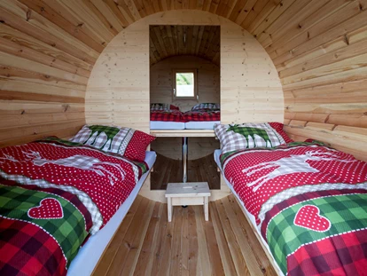 Luxuscamping - Art der Unterkunft: Hütte/POD - Deutschland - Campingplatz Markelfingen Schlaf-Fass auf dem Campingplatz Markelfingen 