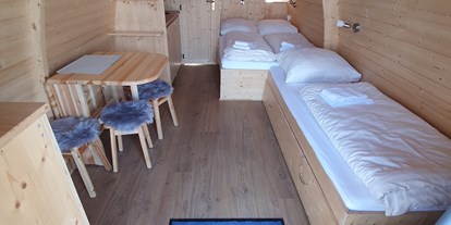 Luxuscamping - Soltau - Innenansicht - Campingplatz "Auf dem Simpel" Schnuckenbude auf Campingplatz "Auf dem Simpel"
