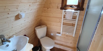 Luxuscamping - Badezimmer - Campingplatz "Auf dem Simpel" Schnuckenbude auf Campingplatz "Auf dem Simpel"