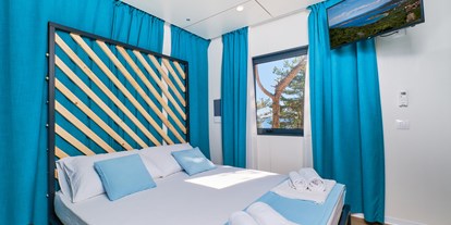 Luxuscamping - Zadar - Šibenik - Schlafzimmer - Camping Slatina Freedhome Mobilheime auf Camping Slatina