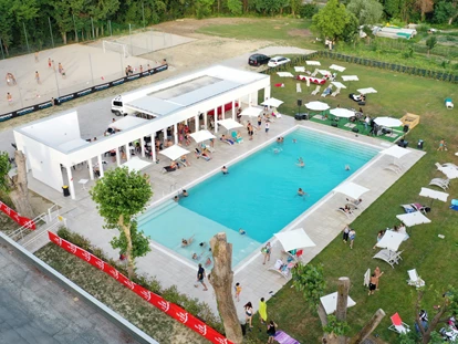 Luxury camping - Dusche - Adria - Camping Rialto Mobilheim für 4 Personen auf Camping Rialto
