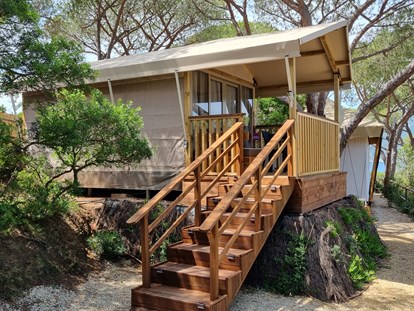 Luxury camping - Grill - Elba - Glamping Tent Mini Lodge auf Camping Lacona Pineta - Camping Lacona Pineta Glamping Tent Mini Lodge auf Camping Lacona Pineta
