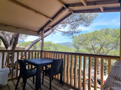Luxury camping - Grill - Elba - Glamping Tent Mini Lodge auf Camping Lacona Pineta - Camping Lacona Pineta Glamping Tent Mini Lodge auf Camping Lacona Pineta