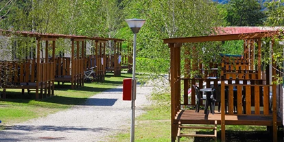 Luxury camping - Kochmöglichkeit - Italy - Campingplatzareal - Conca D'Oro Camping & Lodge Residence Il Borgo Delle Arti