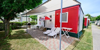 Luxuscamping - Zadar - Šibenik - Baska Beach Camping Resort - Gebetsroither Luxusmobilheim von Gebetsroither am Baska Beach Camping Resort