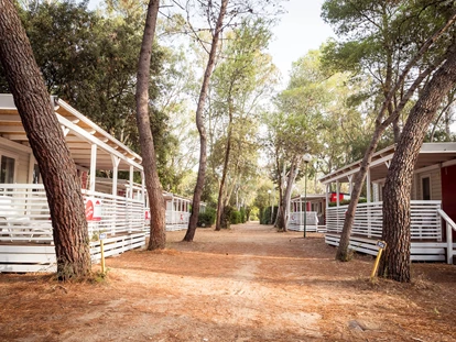Luxury camping - Kochmöglichkeit - Mittelmeer - Camping Baia Domizia - Gebetsroither Luxusmobilheim von Gebetsroither am Camping Baia Domizia