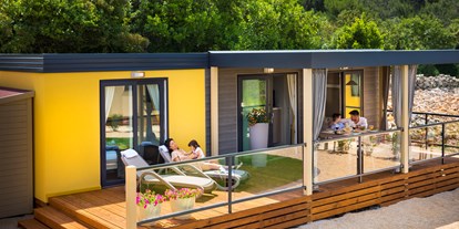 Luxuscamping - Grill - Kvarner - Fläche: 38 m² - Krk Premium Camping Resort - Valamar Krk Premium Camping Resort - Bella Vista Premium Family 