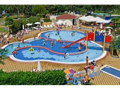 Luxuscamping - Istrien - Camping Lanterna Pool - Lanterna Premium Camping Resort - Valamar Lanterna Premium Camping Resort - Mobilheim Istrian Village Premium 