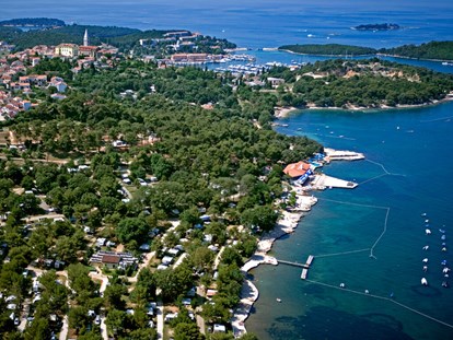 Luxuscamping - Umgebungsschwerpunkt: Strand - Kroatien - Campingplatz Orsera - Meinmobilheim