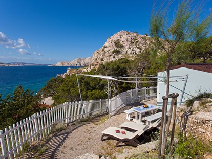 Luxuscamping - Umgebungsschwerpunkt: Strand - Zadar - Šibenik - FKK Campingplatz Bunculuka - Meinmobilheim