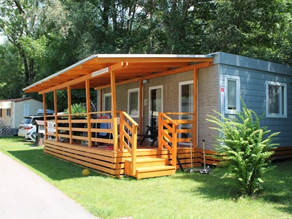 Luxury camping - Bademöglichkeit für Hunde - Döbriach - Luxusmobilheim Typ I - Komfort-Campingpark Burgstaller - Gebetsroither