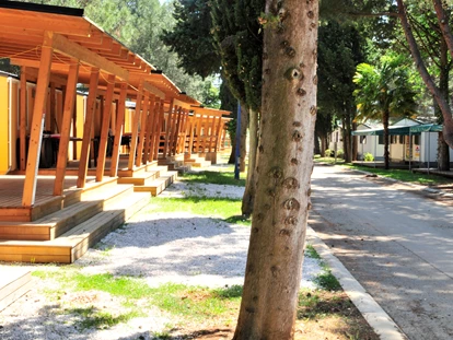 Luxury camping - Bademöglichkeit für Hunde - Istria - Camping Valkanela - Gebetsroither