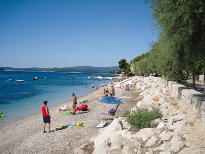 Luxuscamping - Bademöglichkeit für Hunde - Split - Dubrovnik - Camping Nevio - Gebetsroither
