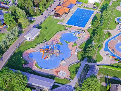 Luxuscamping - Swimmingpool - Camping Village Terme Čatež - Gebetsroither