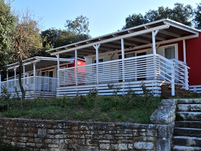Luxuscamping - barrierefreier Zugang ins Wasser - Istrien - Orsera Camping Resort - Gebetsroither