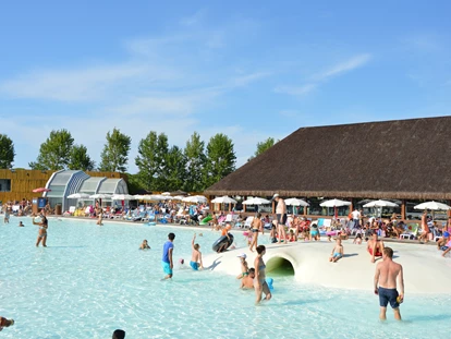 Luxury camping - Swimmingpool - Mittelmeer - Park Albatros Village - Gebetsroither