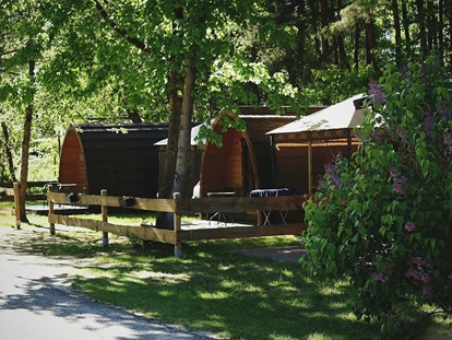 Luxury camping - barrierefreier Zugang ins Wasser - Naturcamping Malchow