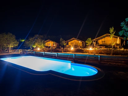 Luxury camping - Lagerfeuerplatz - Zadar - Šibenik - Pool & Safari-zelten - Boutique camping Nono Ban
