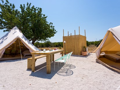 Luxury camping - Lagerfeuerplatz - Bell-zelten - Boutique camping Nono Ban