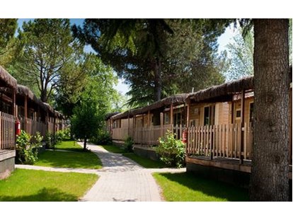 Luxuscamping - barrierefreier Zugang ins Wasser - Gardasee - Verona - Glamping auf Camping Family Park Altomincio - Camping Family Park Altomincio - Suncamp