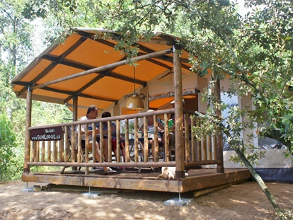 Luxury camping - Restaurant - La Roque-sur - Camping La Vallée Verte - Suncamp
