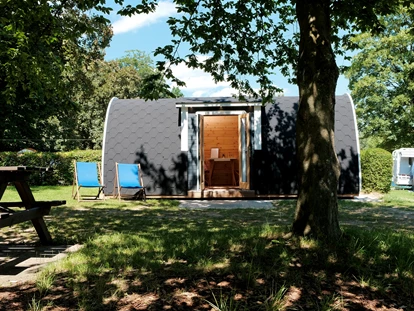 Luxury camping - Kategorie der Anlage: 5 - Schleswig-Holstein - Glampingzelt, Glamping LUXUS Pods, Fässer  im Naturpark Camping Prinzenholz 