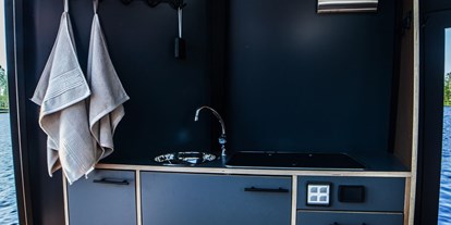 Luxuscamping - Schweden - Kleine Küchenzeile - Laponia Sky Hut