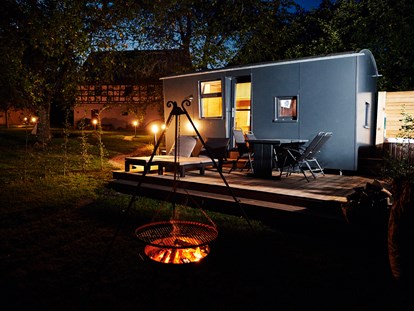 Luxury camping - Bavaria - Schäferwagen Merino f. 2 Personen    ( 2 ERW und Kind)
Sommer und Winter Nutzung 
Zentral Heizung! - Handwerkerhof Fränkische Schweiz