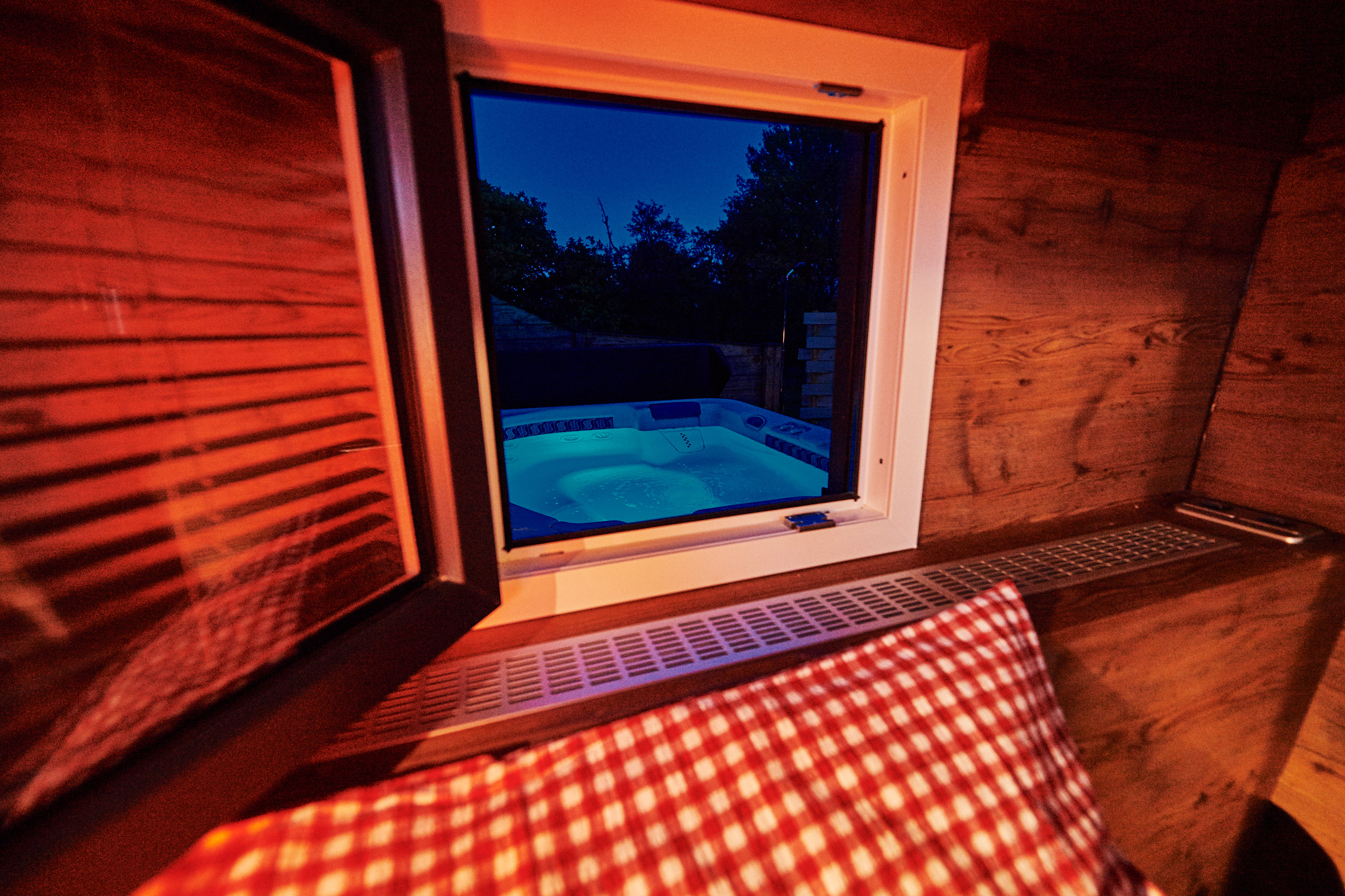 Camping de lujo - Mit blick zum Whirlpool - Handwerkerhof Fränkische Schweiz