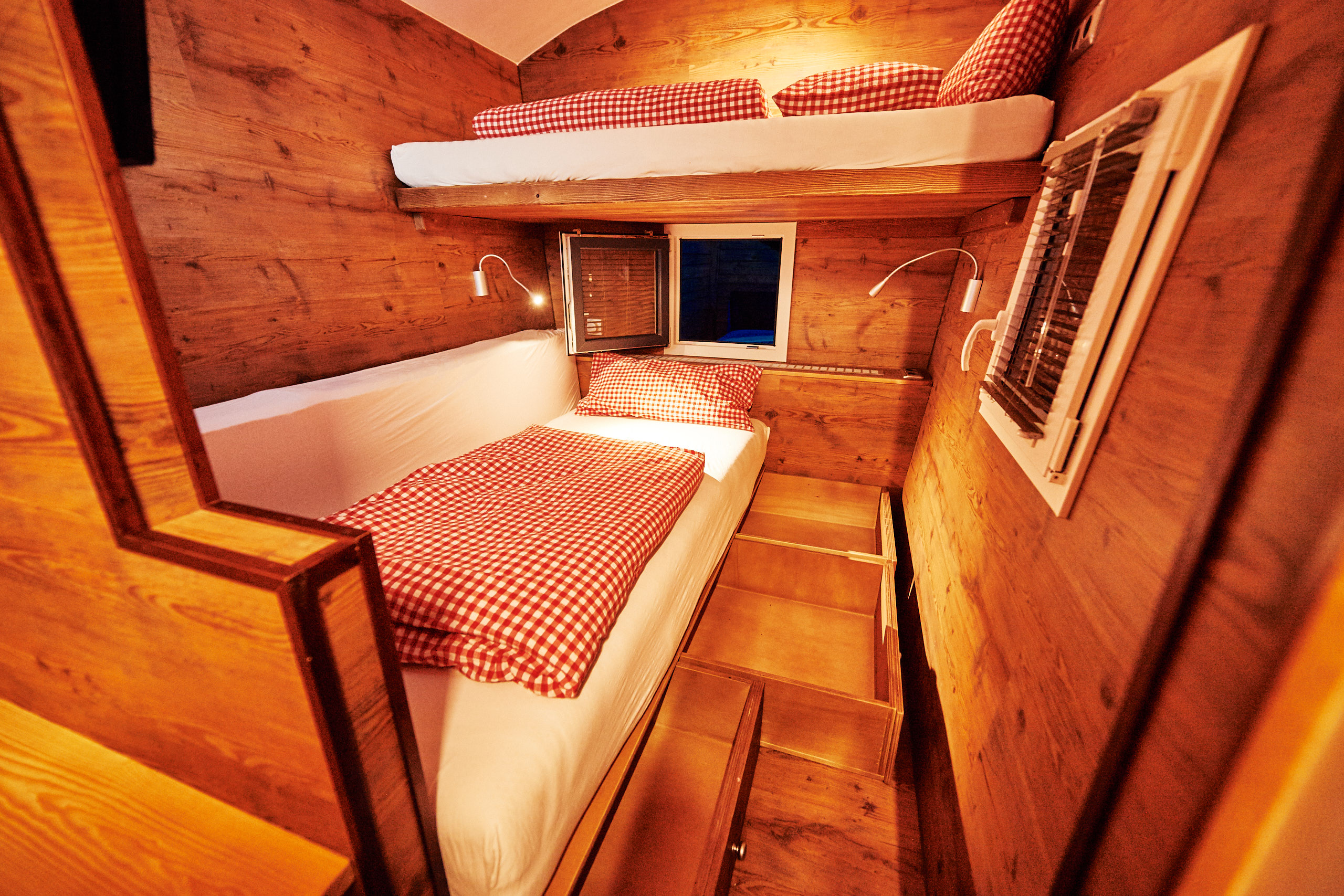 Camping de lujo - Alternativ : 2 x Einzelbett 2m x 0.90m / 23cm Federkernmatratzen
 - Handwerkerhof Fränkische Schweiz