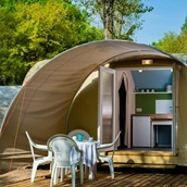 Glamping-Resorts: Spezielles Zelt "CoCo Sweet" auf Camping Ca'Savio - Camping Ca'Savio - GOOUTSIDE