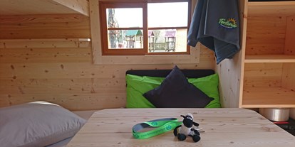 Luxuscamping - Segel- und Surfmöglichkeiten - Wunderschön aus Zirbeholz gefertigt... - Fortuna Camping am Neckar
