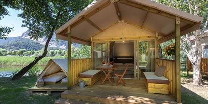 Luxuscamping - Supermarkt - Piemont - Conca D'Oro Camping & Lodge