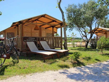 Luxury camping - Fahrradverleih - Adria - Sunlodge Jungle Zelt - Italy Camping Village - Suncamp