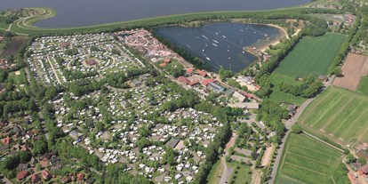 Luxuscamping - Umgebungsschwerpunkt: See - Luftaufnahme Alfsee Ferienpark - Alfsee Ferien- und Erlebnispark
